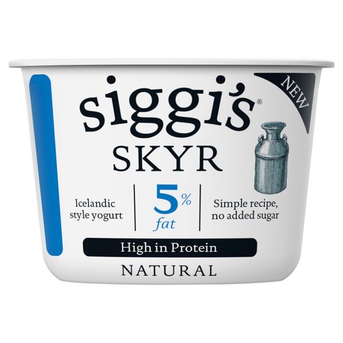 Siggi'S Skyr Natural 5% Fat 450g