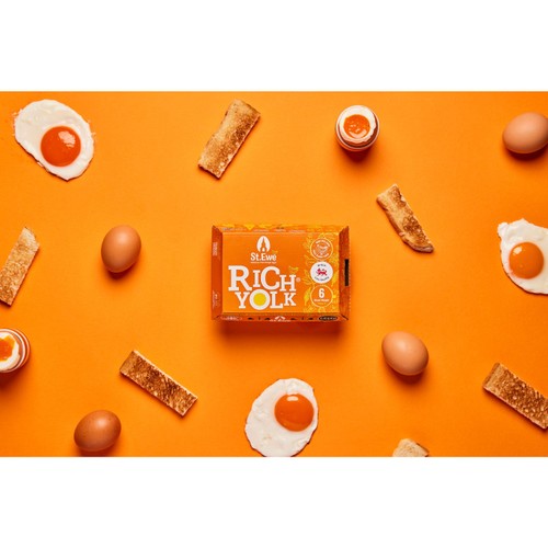 St Ewe Rich Yolk Mixed Weight Eggs