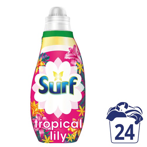 Surf Tropical Lily Laundry Washing Liquid 24 Washes