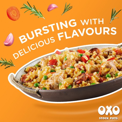 Oxo Stock Pots Succulent Chicken 4 x 20g