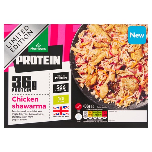 Morrisons Limited Edition Protein Chicken Shawarma