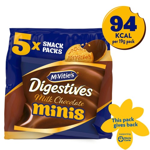 McVities Mini Chocolate Digestives 