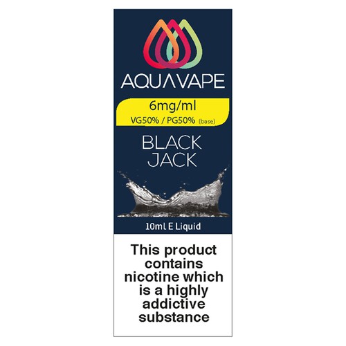 Aqua Vape Black Jack 6mg