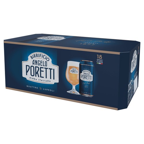 Birrificio Poretti Can 18 x 440ml 4.8% Abv