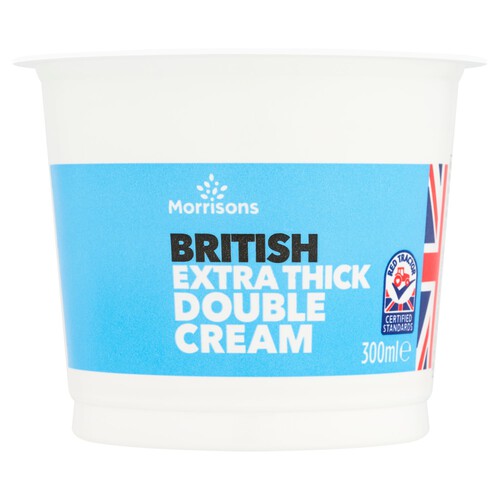 Morrisons British Extra Thick Double Cream