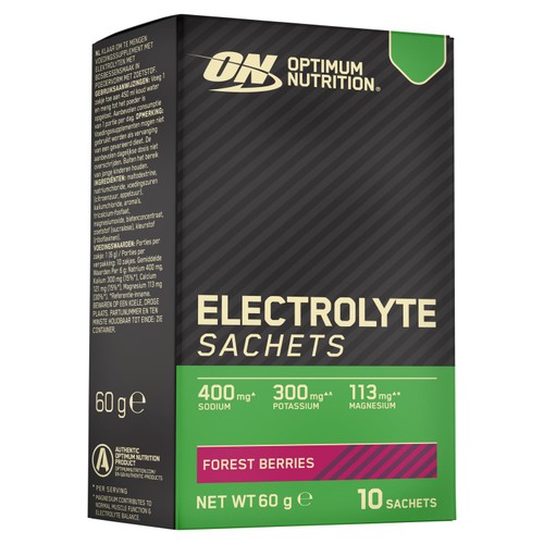 Optimum Nutrition Electrolyte Sachet Forest Berries 10Pk