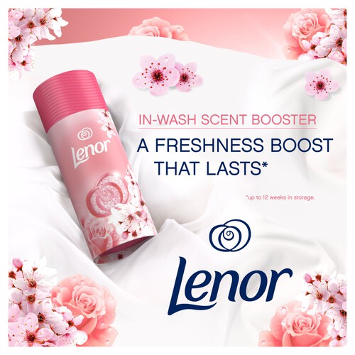 Lenor In-Wash Scent Booster Cherry Blossom & Rose Water Beads 