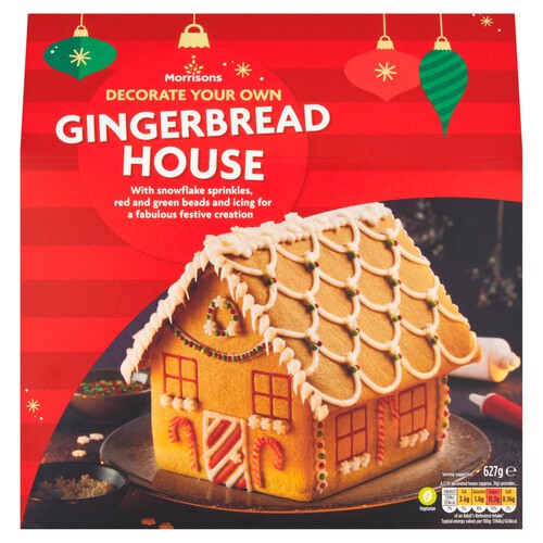 Morrisons Festive Gingerbread House 