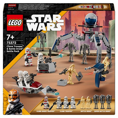 Lego Star Wars Clone Trooper & Battle Droid Battle Pack 75372