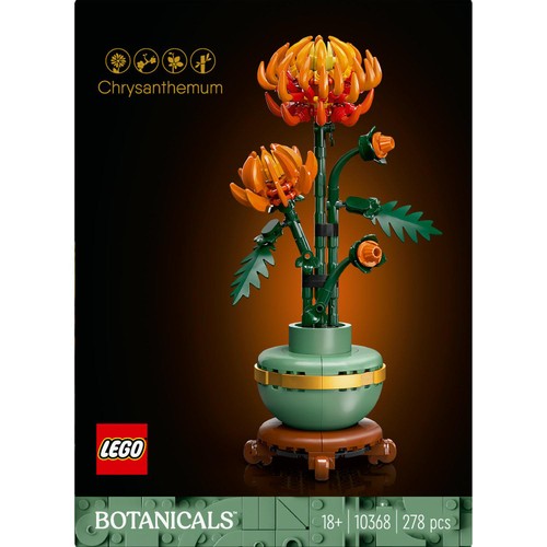 LEGO Botanicals Chrysanthemum Set for Adults 10368