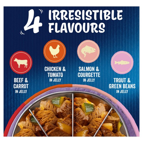 Felix As Good As It Looks Favourites With Veg In Jelly Wet Cat Food 12x85g