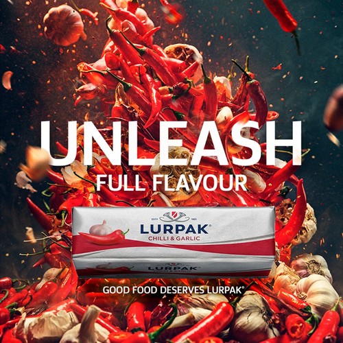 Lurpak Chilli & Garlic Butter 125G