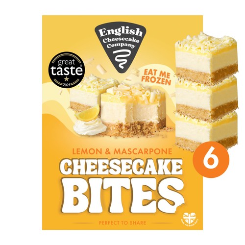 English Cheesecake Company Lemon Cheesecake Bites 