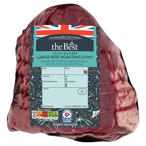 Morrisons The Best 30 Day British Large Beef Roasting Joint