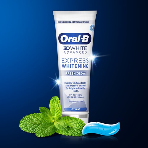 Oral-B 3d White Advanced Express Whitening Fresh Glow