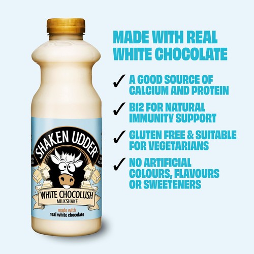 Shaken Udder White Chocolate Milkshake 