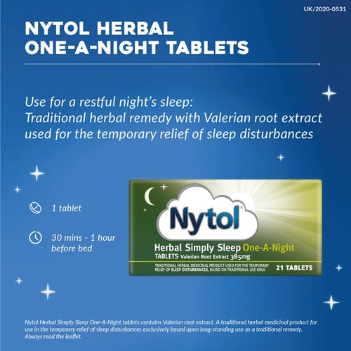 Nytol Simply Sleep Herbal One A Night Tablets