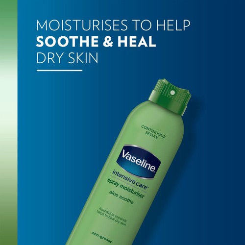 Vaseline Intensive Care Aloe Spray Moisturiser 190ml