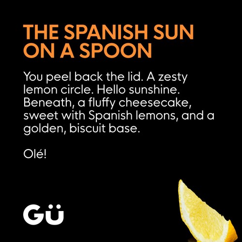 Gu Spanish Lemon Cheesecake Dessert 2 x 85g