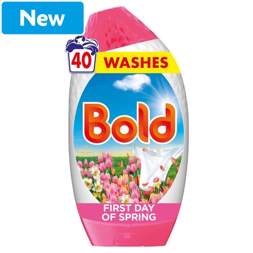 Bold 2in1 Laundry Detergent Gel First Day of Spring 40 Washes
