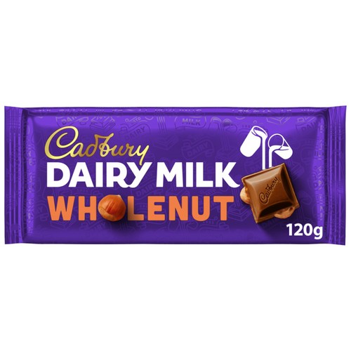 Cadbury Dairy Milk Wholenut Chocolate Bar