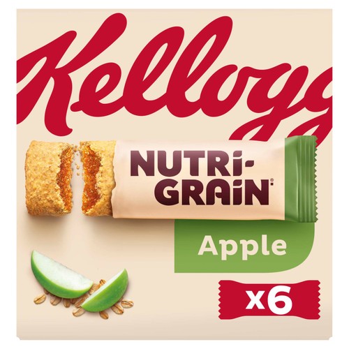Kellogg's Nutri-Grain Apple Snack Bars 6 x 37g