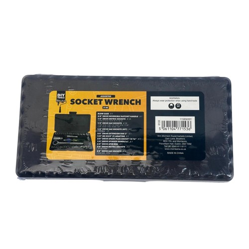 DIY Tools 40 Piece Socket Set