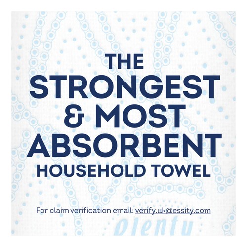 Plenty Max Extra Large Kitchen Towel 2 Rolls