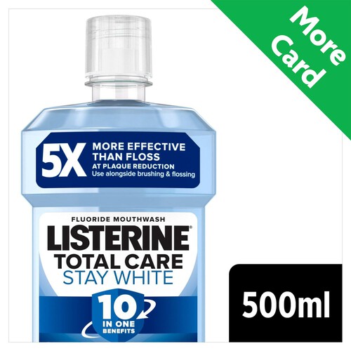 Listerine Total Care Stay White Mouthwash