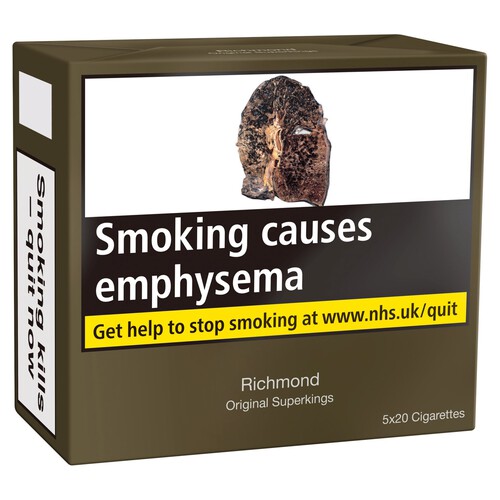 Richmond Original Superkings Cigarettes Multipack