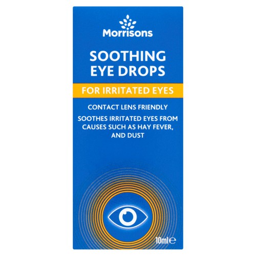 Morrisons irritated eye drops