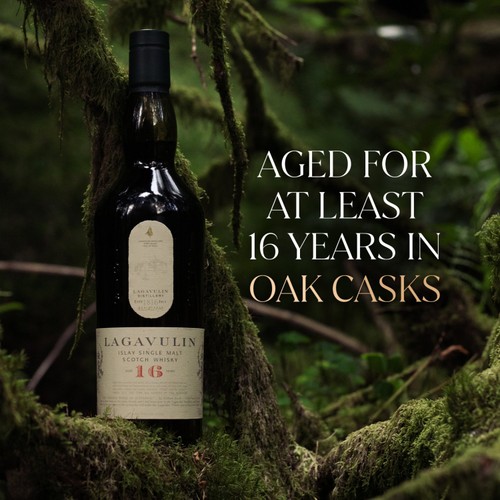 Lagavulin 16 Year Old Islay Single Malt Scotch Whisky 