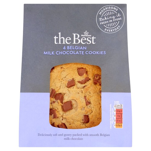 Morrisons The Best Milk Chocolate Cookies