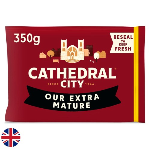 Cathedral City Extra Mature Cheddar Cheese 350g