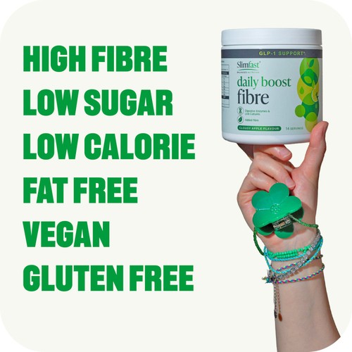 Slimfast Fibre Powder Apple Flavour 140G