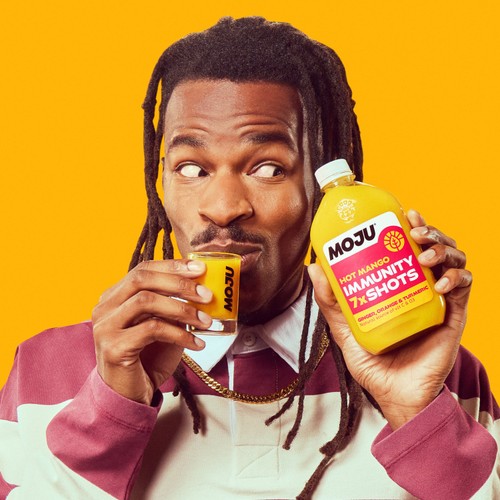 MOJU Hot Mango Immunity Dosing Bottle 7x Shots 420ml