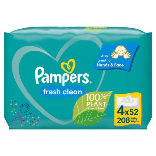 Pampers Fresh Clean Baby Wipes