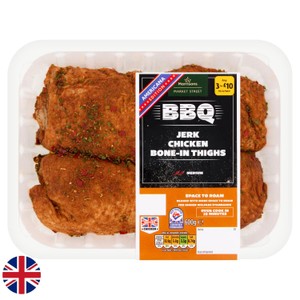 Morrisons Jerk Chicken Bone-in Thighs 600g