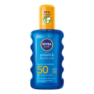 Nivea Sun Protect And Dry Touch Sunscreen Spray Spf50 200Ml