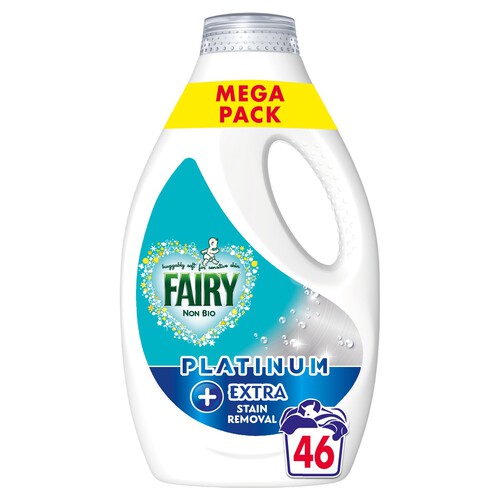 Fairy Platinum Stain Remover Non Bio Washing Liquid