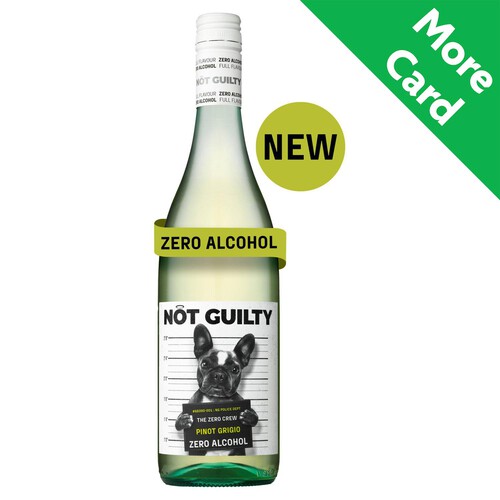 Not Guilty Alcohol Free Pinot Grigio