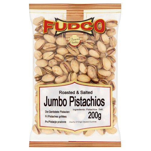 Fudco Roasted & Salted Jumbo Pistachios