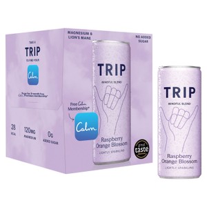 TRIP CBD Infused Raspberry Orange Blossom 