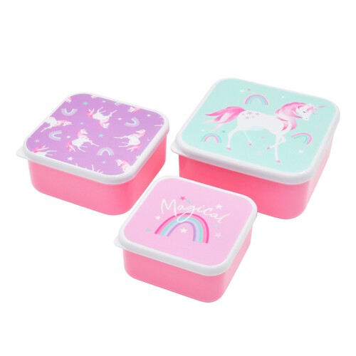 Nutmeg Home Unicorn Snack Pots