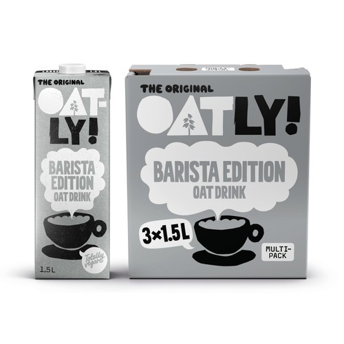 Oatly Oat Drink Barista Edition Multi Pack 3x1.5L