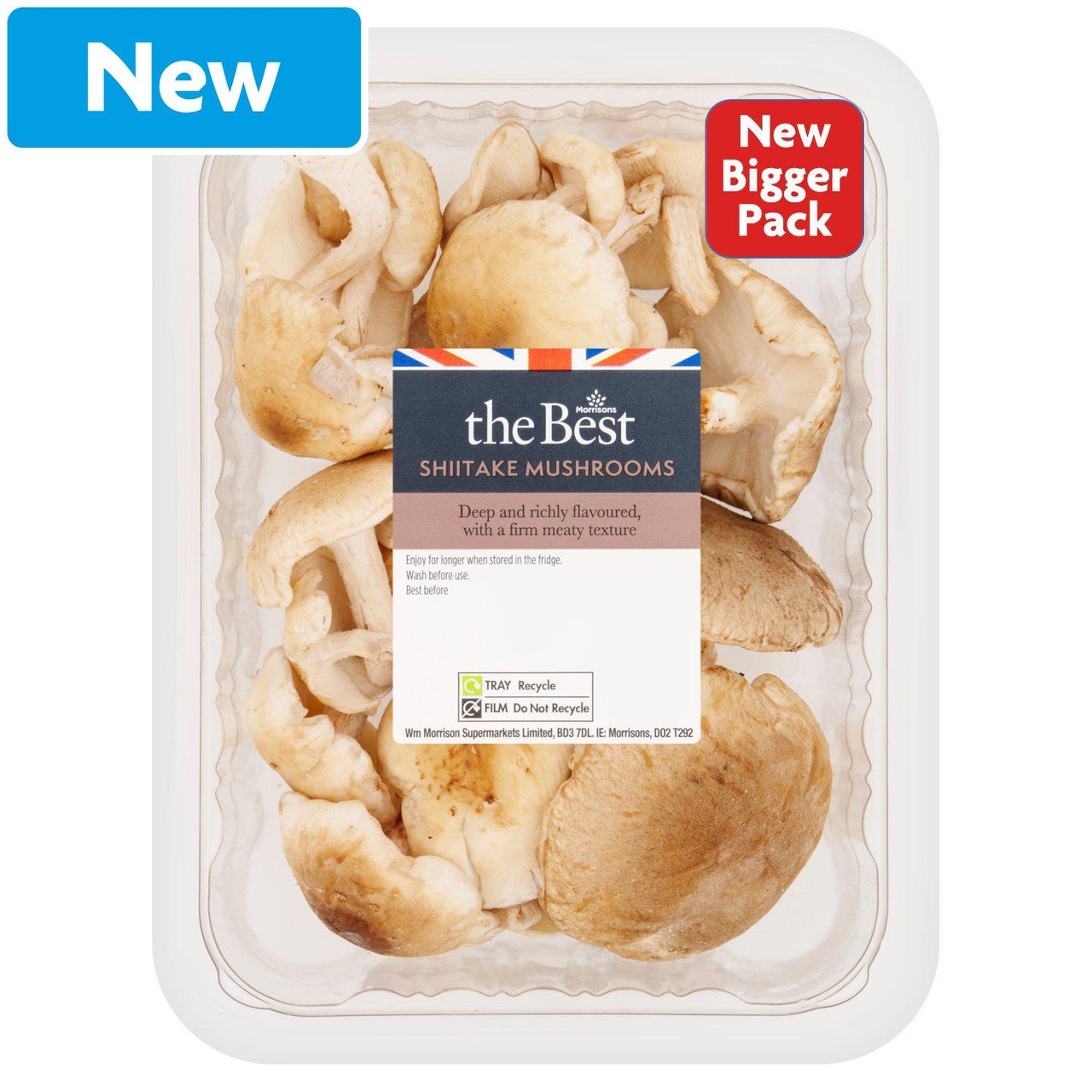 Morrisons The Best Shiitake Mushrooms 130g