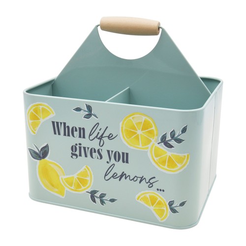 Nutmeg Lemons Metal Drinks Holder