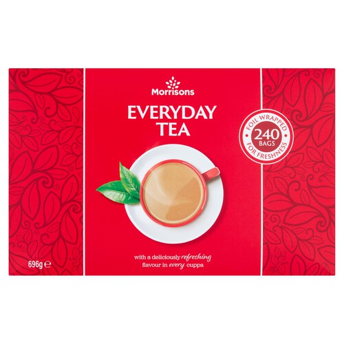 Morrisons Everyday Tea Bags 240 Pack