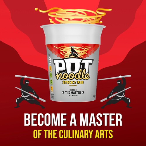 Pot Noodle Sticky Rib Standard