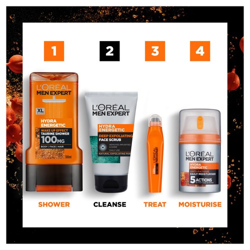 L' Oreal Men Expert Hydra Energetic Deep Exfoliating Face Scrub 